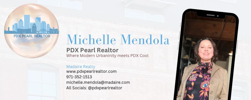 Michelle Mendola PDX Pearl Realtor Portland, Oregon 97209